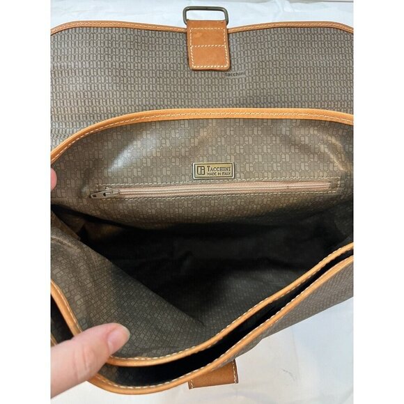 Tacchini Italy top handle briefcase - Picture 10 of 16